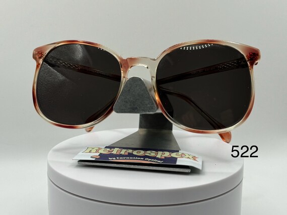 Vintage Oversize Sunglasses | NOS | Preppy Style | Grey Sun  display picture 2