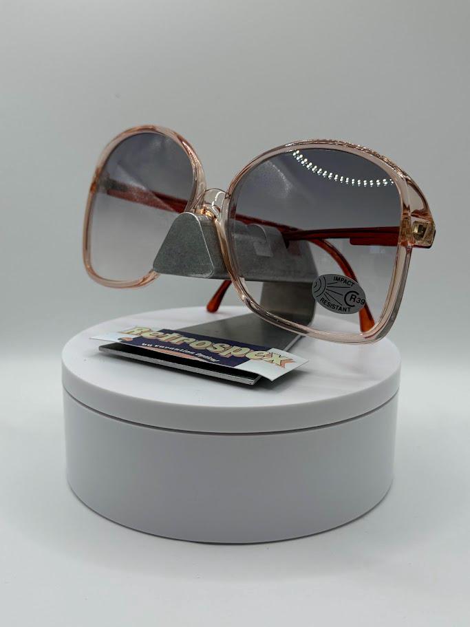 New 1970s Vintage Oversize Sunglasses | NOS | Square Bottom  display picture 1