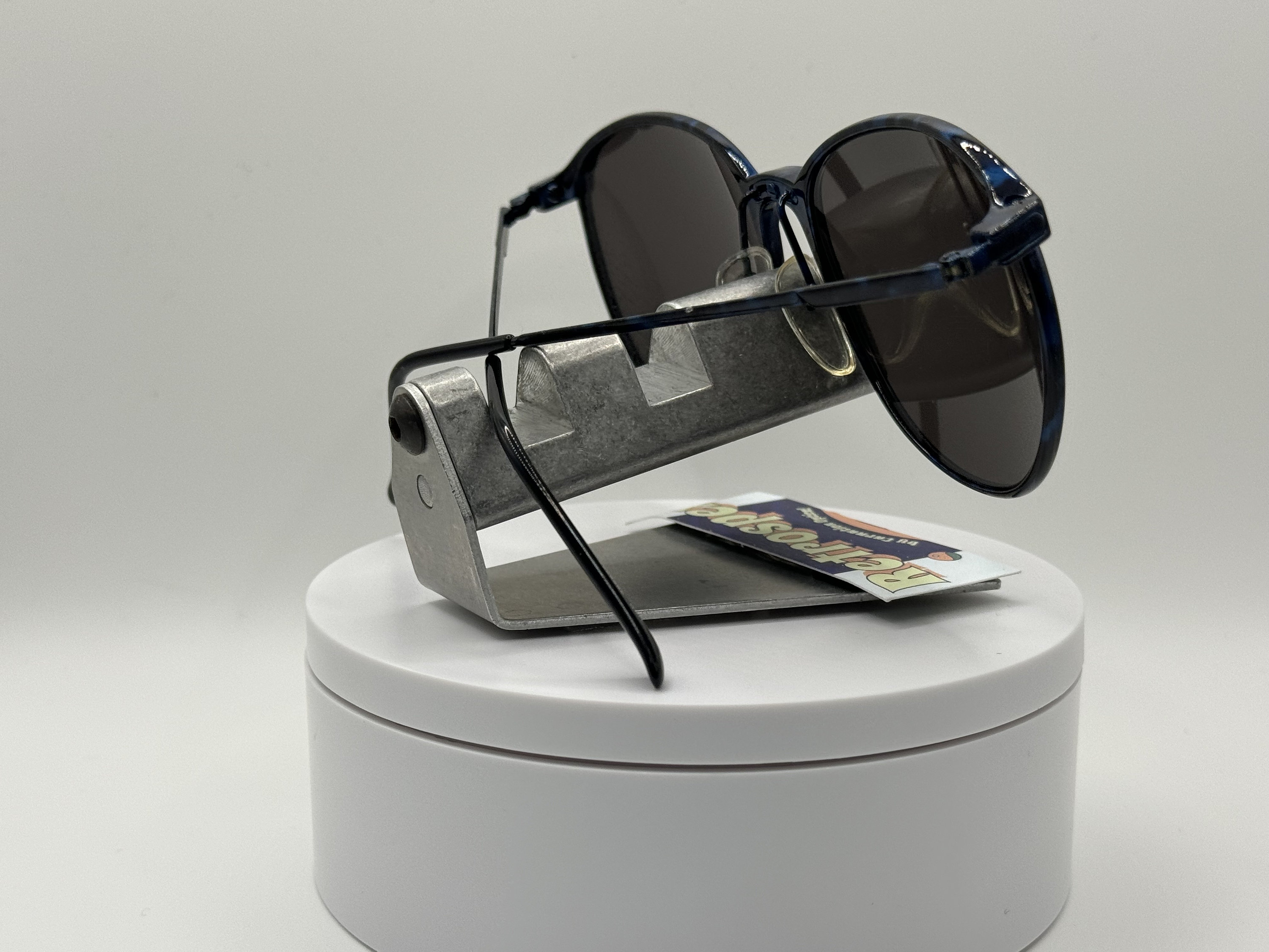 Vintage Oversize Sunglasses | NOS | Preppy Round Style 