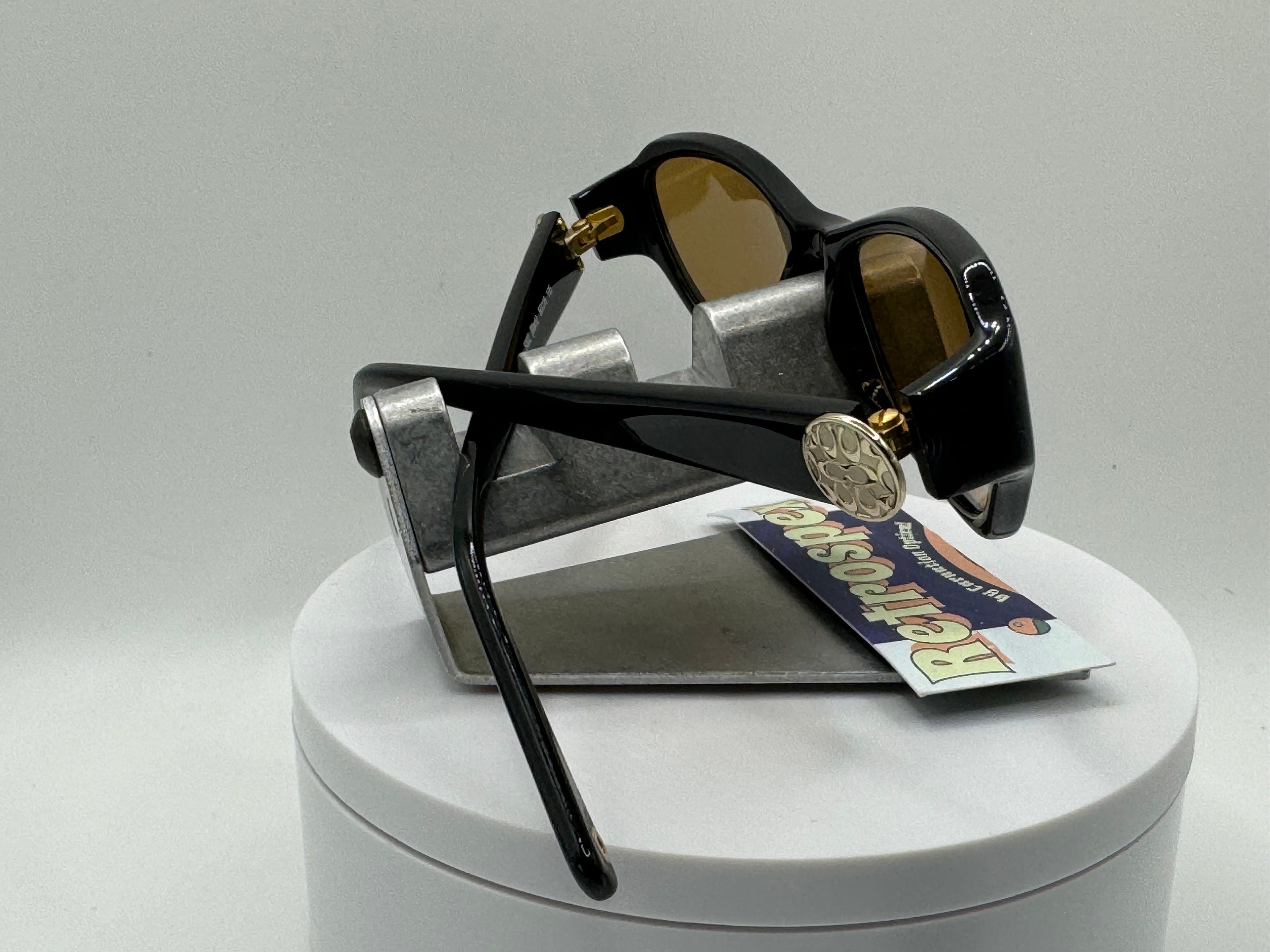 Vintage Y2K Style Sunglasses NOS 2000s Brown Lens Coach HC6009