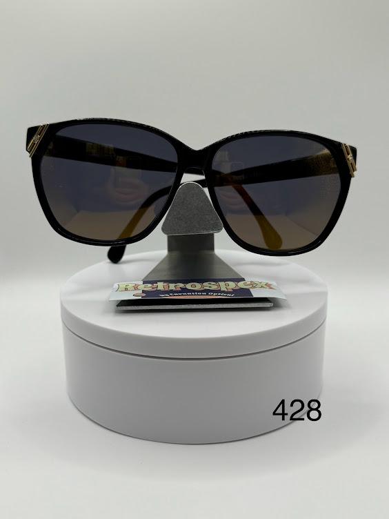 NEW Vintage Oversize Sunglasses | Non RX | Chunky Black 