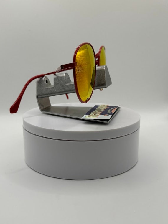 True Vintage Oversize Sunglasses | NOS | Preppy Style | Red  display picture 1