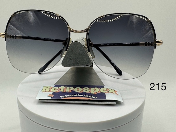 Vintage Oversize Sunglasses NOS Grey Fade Lens Diplomat 617  display picture 1