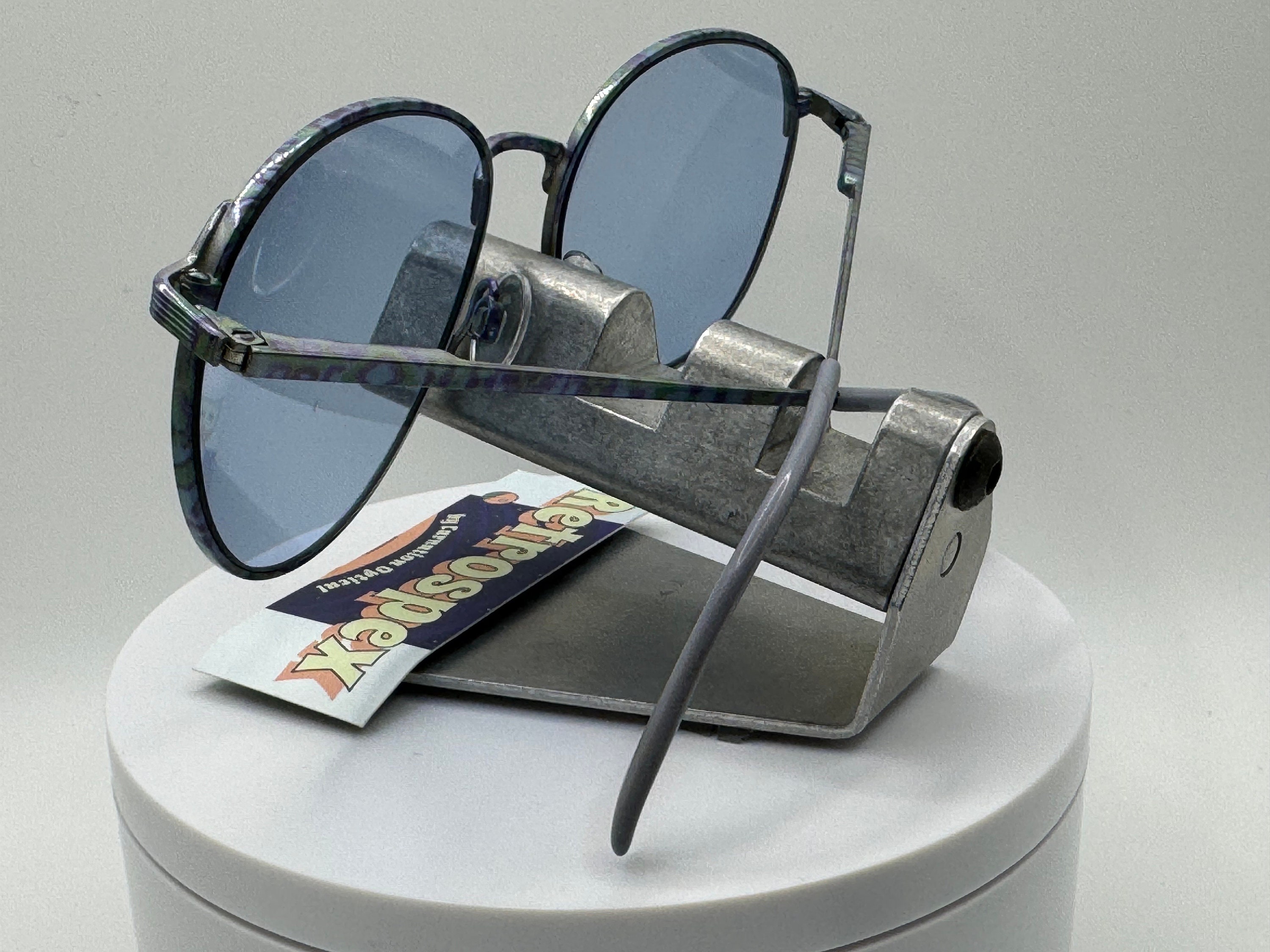 Vintage Oversize Sunglasses NOS Round Style Safilo 4563 
