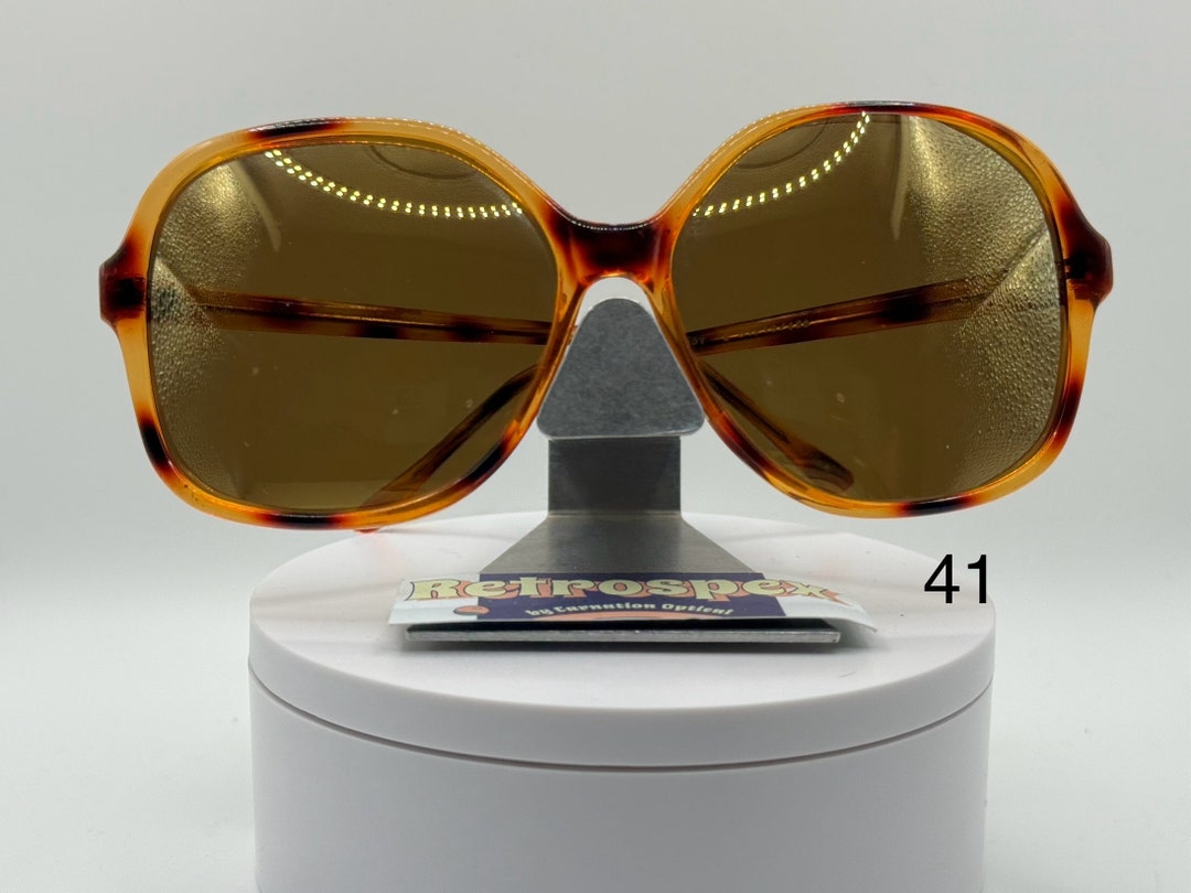 Vintage Oversize Sunglasses NOS Huge Style Polarized Mirrored Sun Lens Retro Vintage Oversize Sunglasses | NOS | Huge Style | Polarized  main image 2