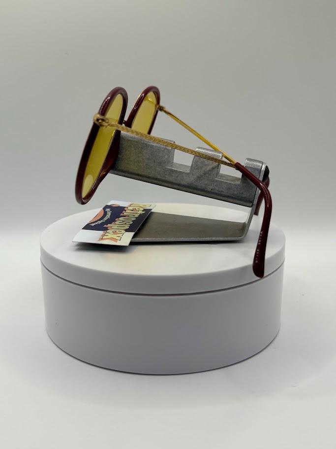True Vintage Oversize Sunglasses NOS Round Style Yellow Lens Oleg Cassini #572 True Vintage Oversize Sunglasses | NOS | Round Style  main image 2