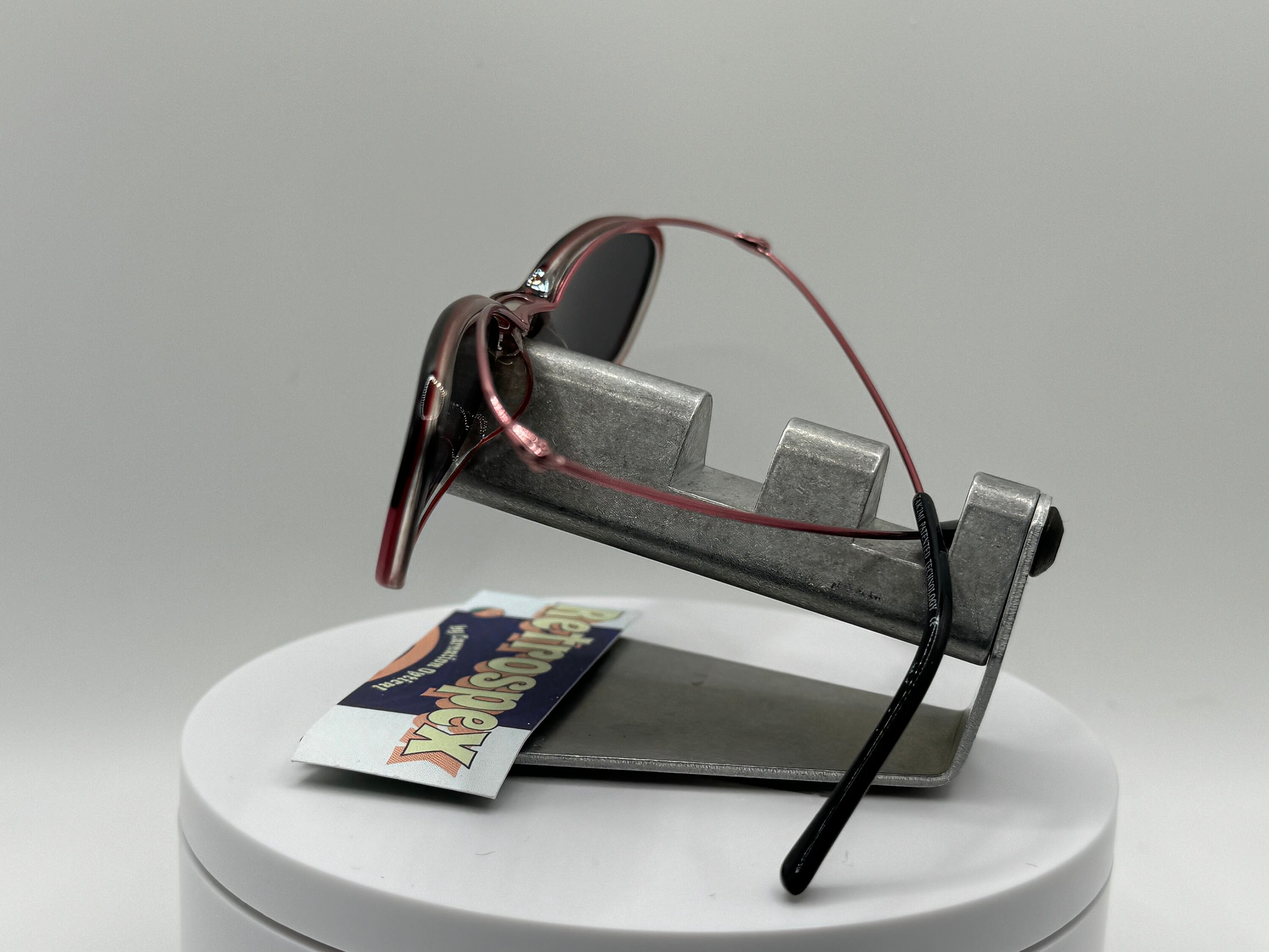 Vintage Y2K Sunglasses NOS 2000s Grey Lens Takumi T9540 Black & Pink Frame NYDEF® Golf | Zeiss Vision Lenses for Enhanced Depth  main image 3
