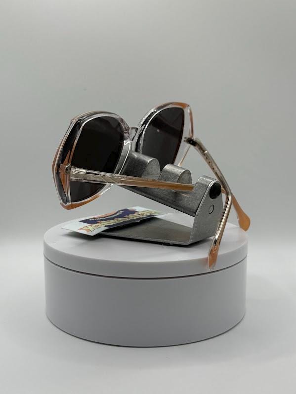 True Vintage Oversize Sunglasses | NOS | Nana Style | Grey  display picture 1