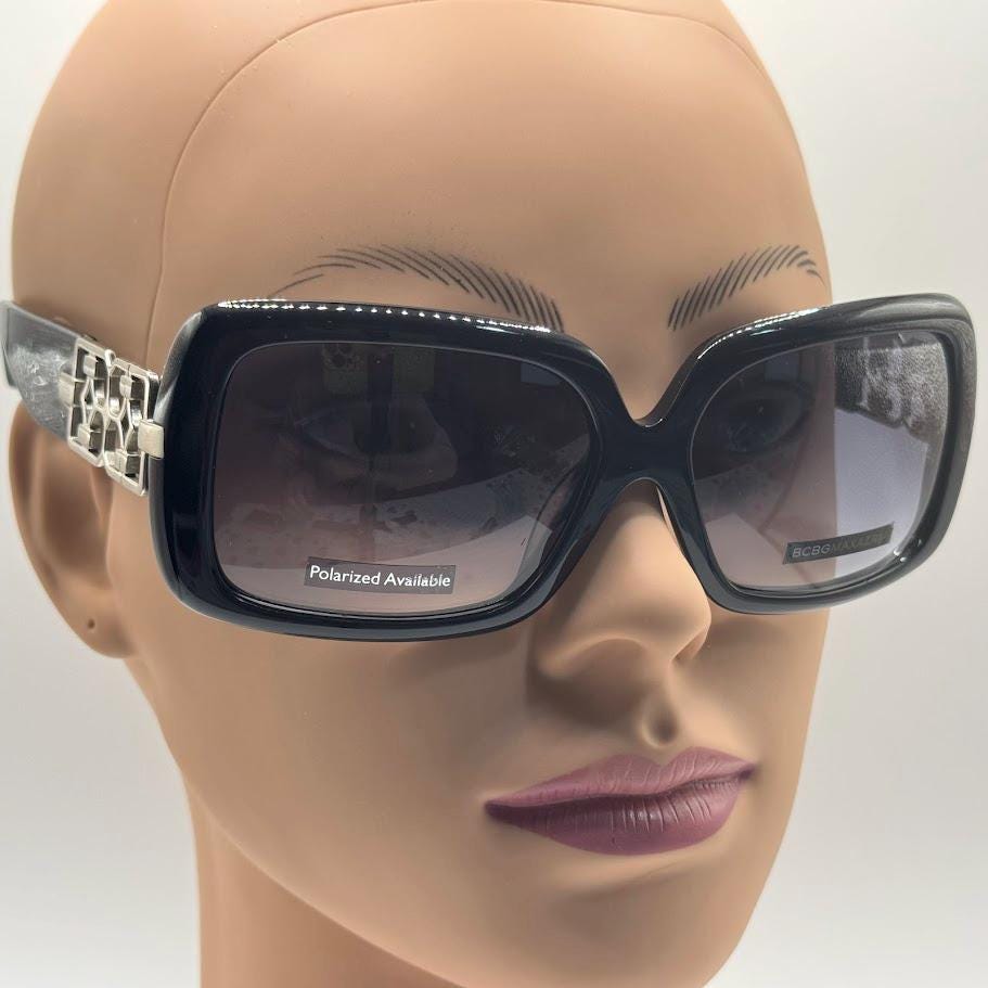 Vintage Y2K BCBGMAXAZRIA B832 Oversized Square Fade Stripe Sunglasses 53-21-140 BCBGMaxAzria | Accessories | Bcbgmaxazria Sunglasses | Poshmark main image 2