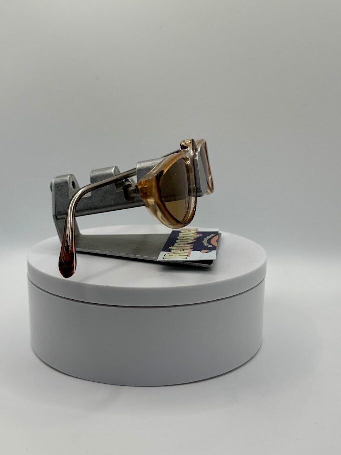 True Vintage Sunglasses | NOS | Half Eye Style | Brown Lens | Oleg Cassini Vintage Oleg Cassini Cat Eye Leopard Sunglasses France | eBay main image 3
