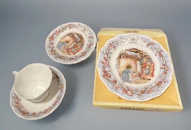   Brambly Hedge 四季プレートセット Brambly Hedge Plate - Etsy