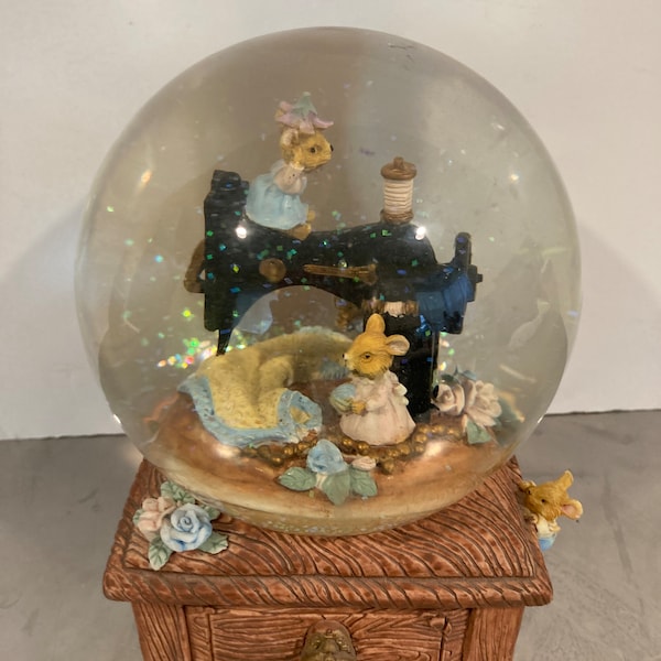 San Francisco Music Box Company Snow Globe Etsy