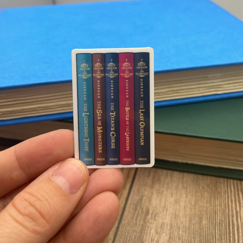 Percy Jackson Vinyl Sticker Laptop Decal Water Bottle Etsy