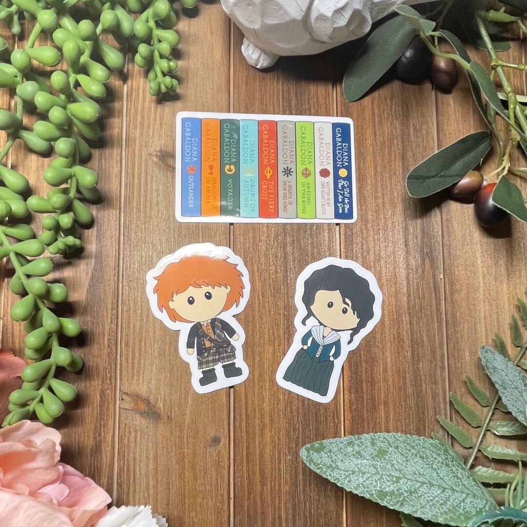 Outlander Scotland Sticker Scottish Adventure Vinyl Sticker Pack- Laptop Decal - Water Bottle ...