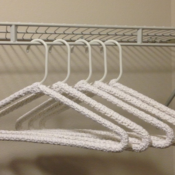 Crocheted Hangers - Set of 5