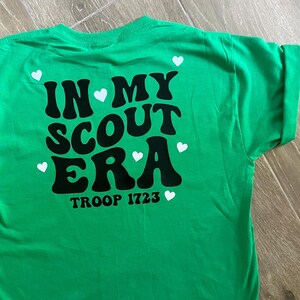 in my scout era t-shirt, era scout tee, girl scout era shirt