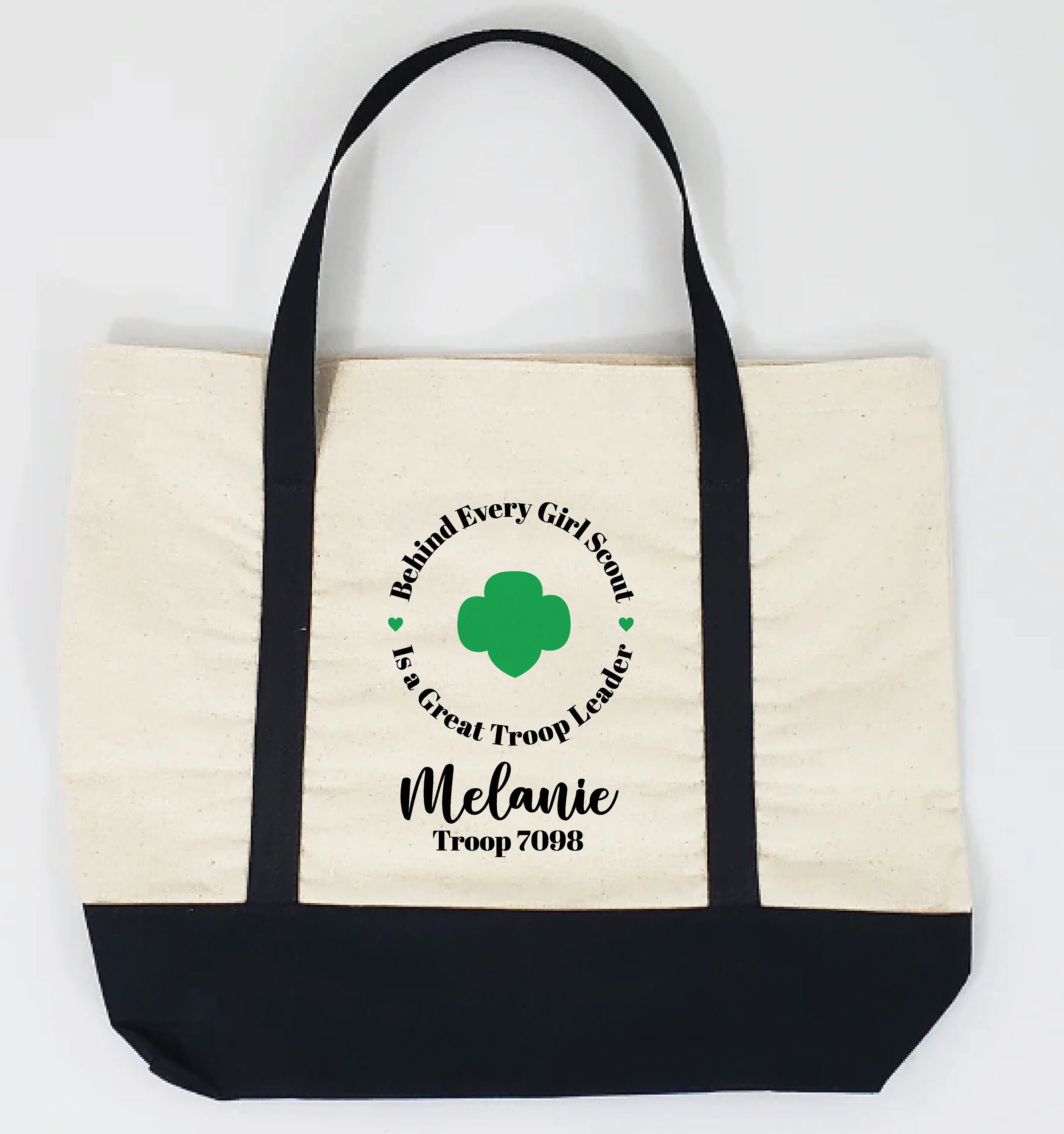Troop store canvas bags