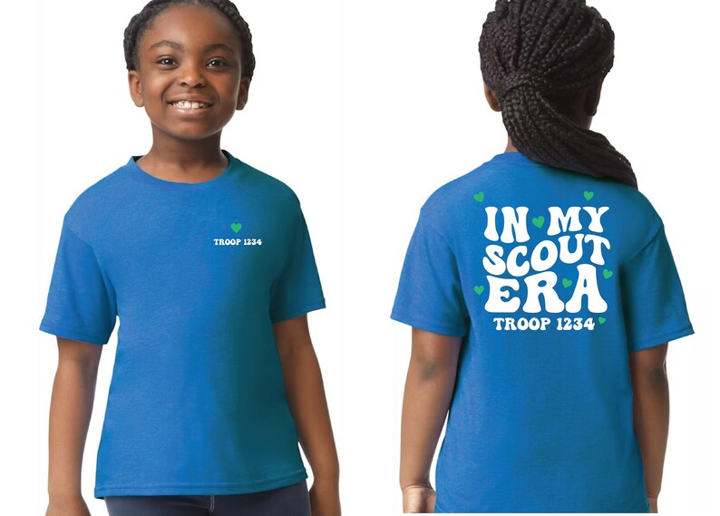 In my Scout Era T-shirt