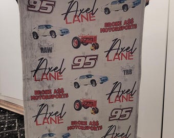All Types of Racing Name Blanket