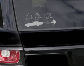 My Other Ride Corvette Decal