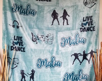 Dance Name Blanket