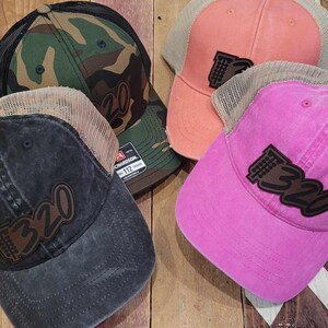 Ready To Ship Drag Racing 1320 Leather Patch Hat