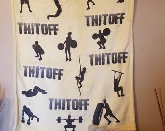 CrossFit Name Blanket