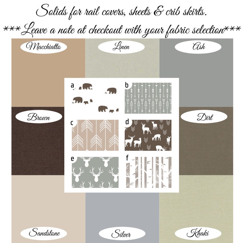Stag Silhouette in Sage Fitted Crib Sheet Contoured Changing Pad Cover Boppy Cover Pillowcase Woodland in Earth Deer Antlers Green Gray