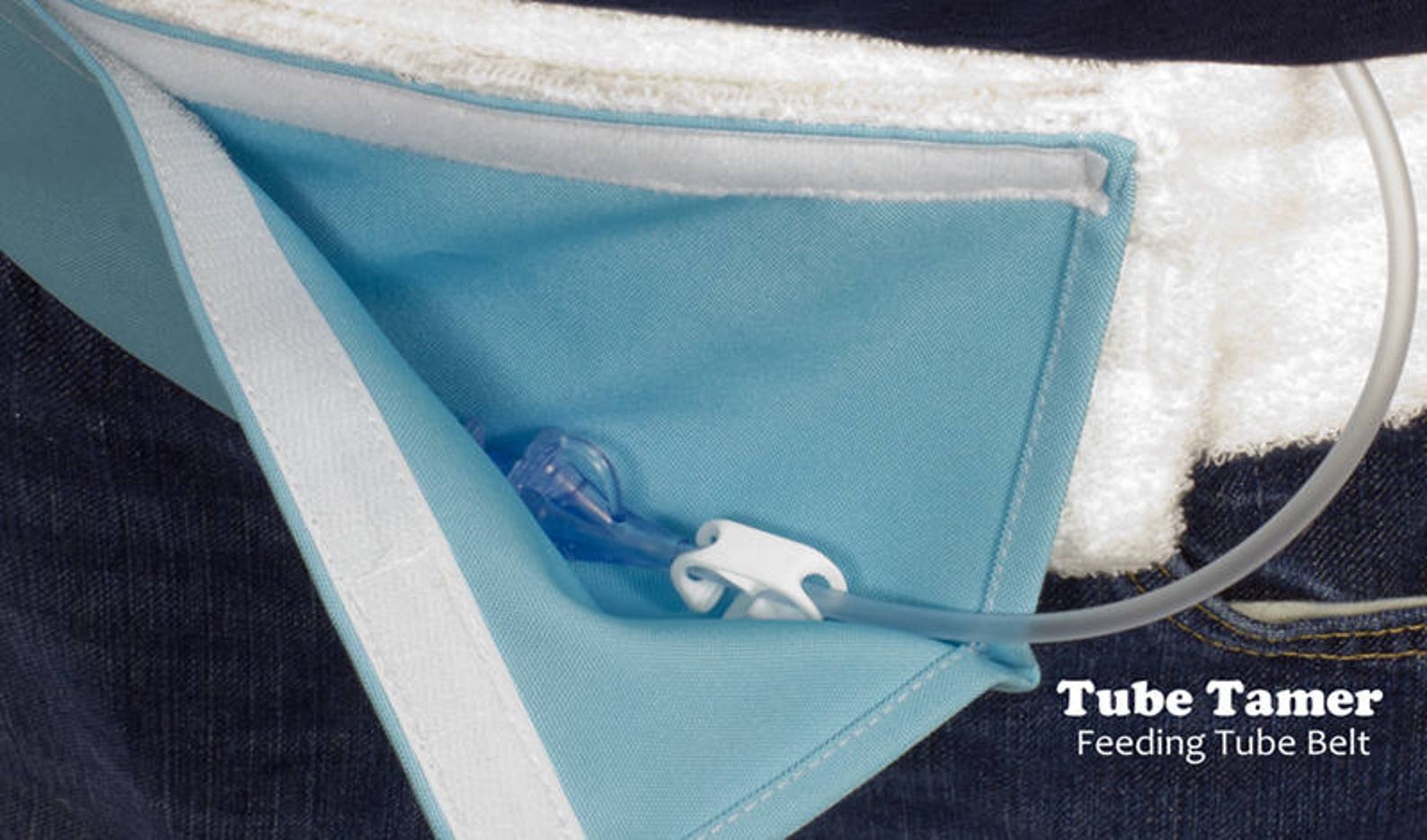 Tube Tamer Feeding Tube Belt Holder for G Tube and J Tube