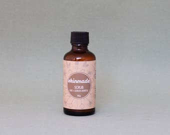 skinmade SCRUB - Oat + Lemon Myrtle - 100% natural and organic