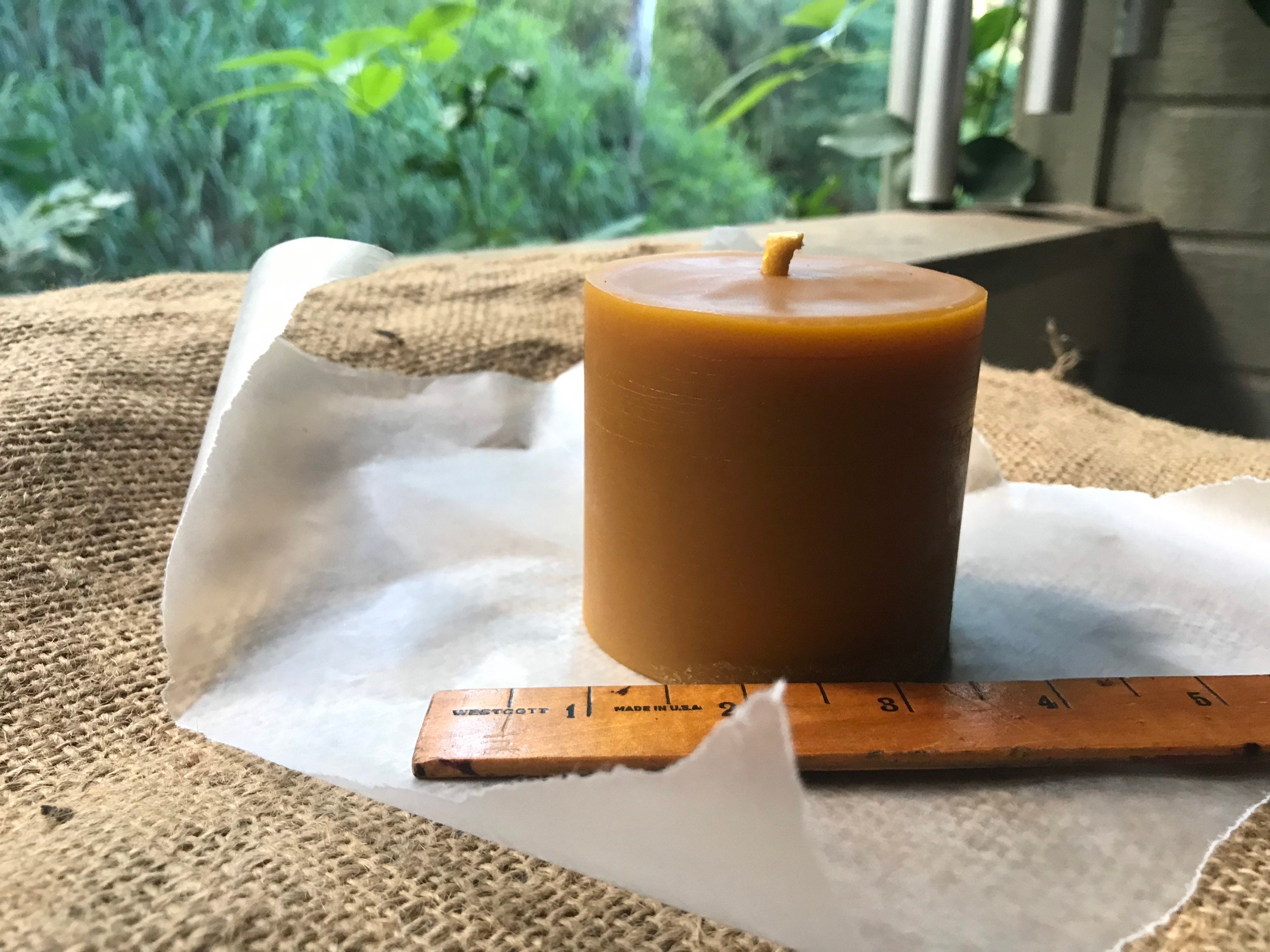  100pcs/6in Beeswax Candle Wicks,Hemp Candle Wick,Slow Burning  Candle Wick,Pre-Waxed Hemp Wick for Candle Making(2mm Diameter)