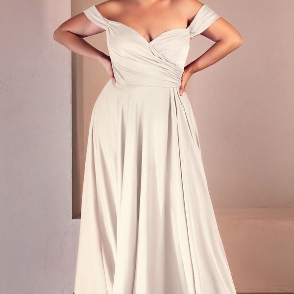 Plus Size Dress for Vow Renewal Etsy