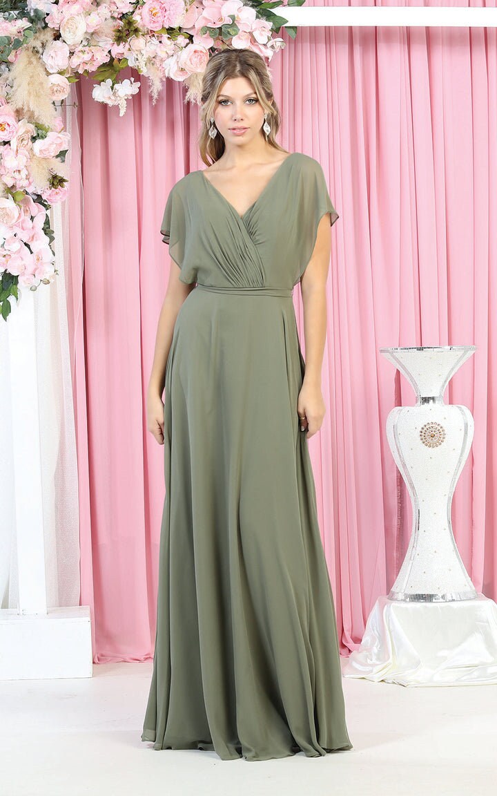 Olive green mother of the groom dress new arrivals