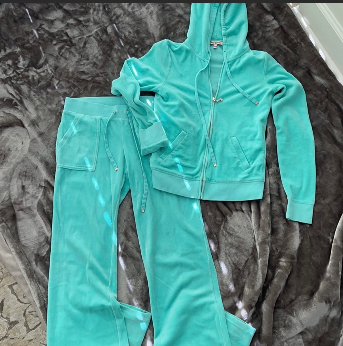 turquoise juicy tracksuit