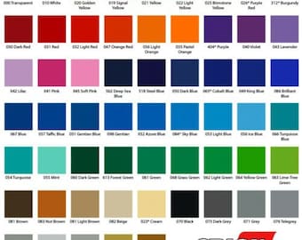 A4 Vinyl Sheets - Oracal 651 - Self Adhesive - Gloss Polymeric - Cameo Cricut