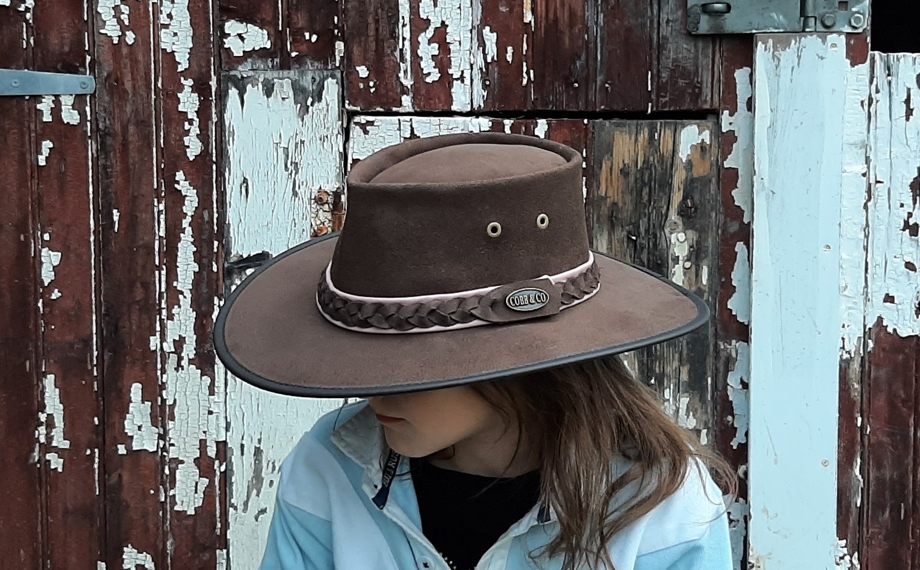 Vintage Suede Grizzly Hatters Squashy Hat Grizzly hats : r/CowboyHats main image 4
