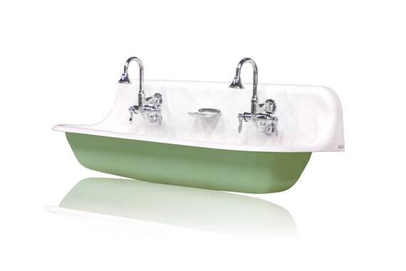 New Kohler Brockway Large 48 Farm Sink Nic Green