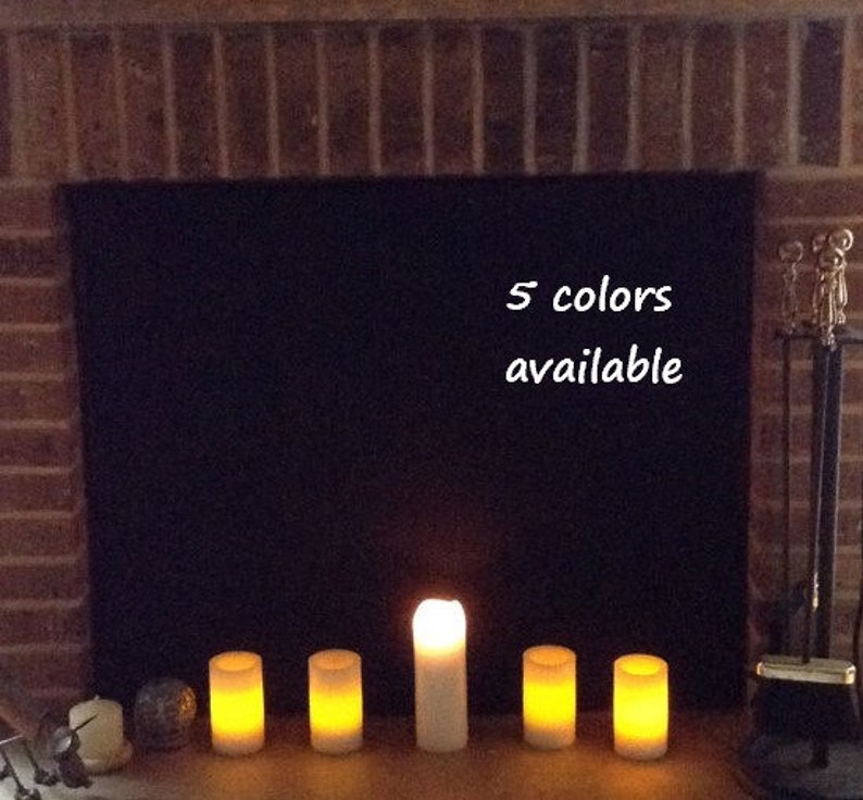 Fireplace Draft Cover CUSTOM MADE your fireplace dimensions Etsy