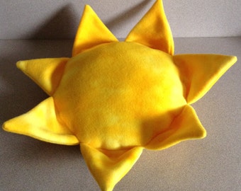 Travel pillow; Sun-travel pillow; Kids bedroom decor; Toy-Travel pillow; Decorative pillow; Toddlers travel; Baby Body Cushion; Handmade