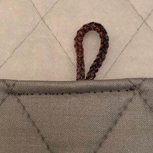 Fireplace Draft Cover CUSTOM MADE (your fireplace dimensions) with inserted Magnets or Adhesive Fasteners; Quilted cover insulation image 9