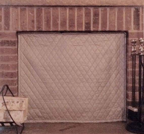 Magnetic Fireplace Draft Cover Custom Made For Metal Frames Or Etsy
