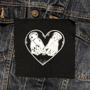 The Lucky Love Patch, Punk, Patches, Patch, Sew on Patch, Punk Accessories, Punk Patches, punk vest, Punk pants