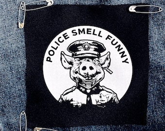 Punk Patches, Punk Smell Patch, Sew On Patch, Patches for Jackets, Jacket Patches, Canvas Patch, Patches for Jackets Punk, Patches