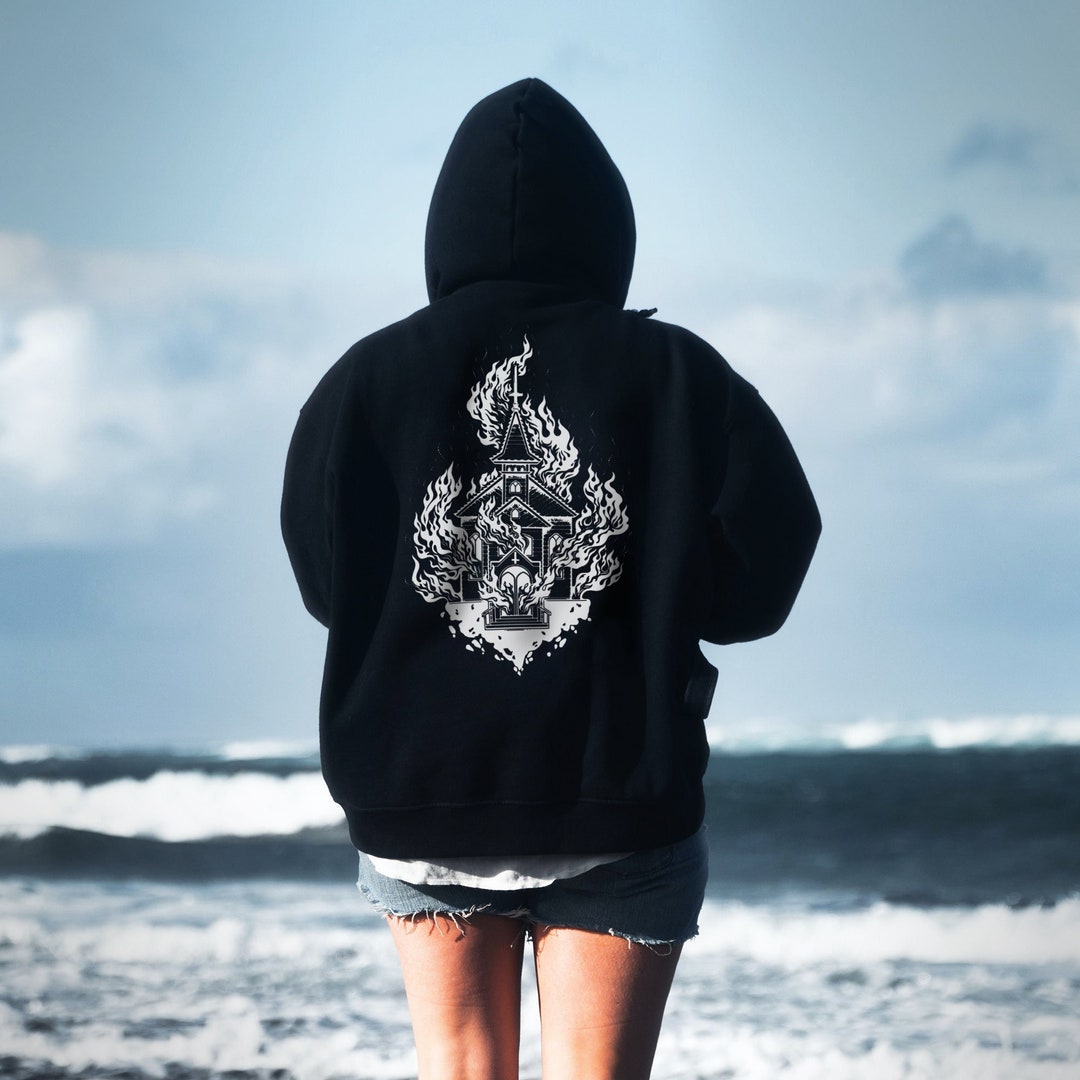 トップス archive grunge skull born parka black RARE Famous Stars And Straps Skull Sweater Jacket NEW XL