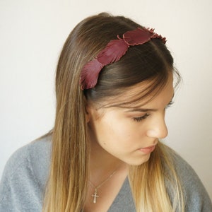 Rote Schleifen-Stirnbänder 2 Stück – Für Mädchen & Frauen, Haarschmuck Für Party, Hochzeit, Cosplay