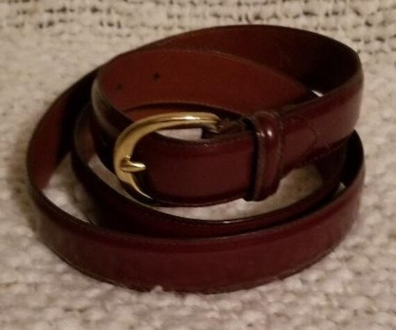 COACH Leather man's belt size 42"  New old stock - image 1