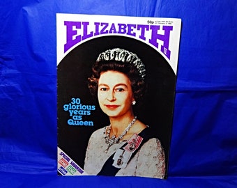 Elizabeth 30 Glorious Years as Queen, February 3 1982 Newspaper Supplement, Evening Echo, Dorset Echo, Southern Echo, Elizabeth II Souvenir