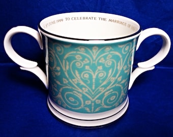 BIRTH 2013 AYNSLEY ROYAL BABY /'PRINCE GEORGE OF CAMBRIDGE/' LOVING CUP Ltd//Ed