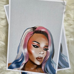 Miss Vanjie, Vanessa Vanjie, Art Print