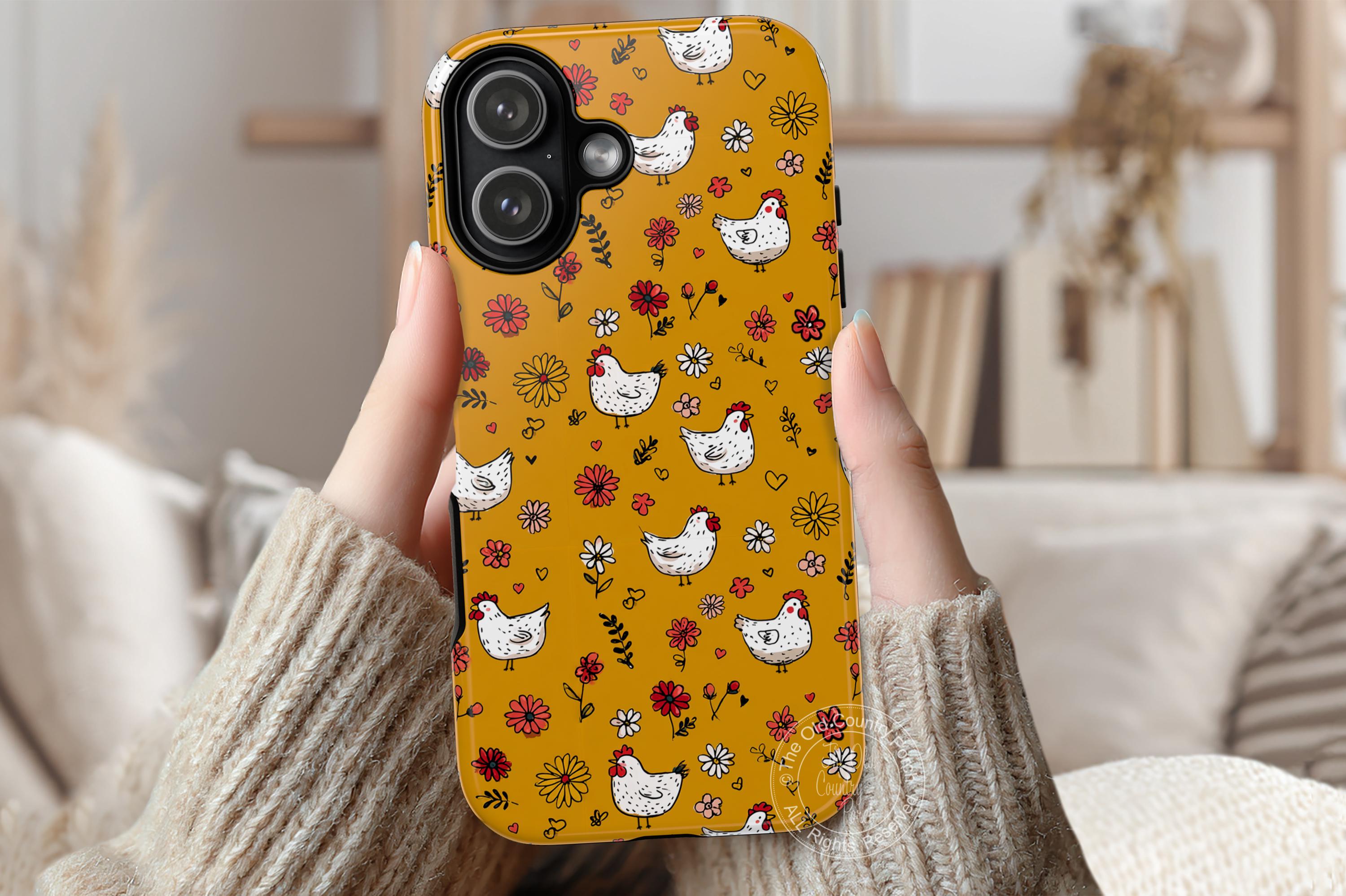 Custodia A Portafoglio Per IPhone XS Max Con Simpatico Design Pollo - Amanti Degli Animali